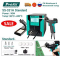 Pro'sKit SS-331H Desoldering station LCD Digital Electric Soldering Suction Pump High Power Strong Auto Sleep Vacuum Solder Gun