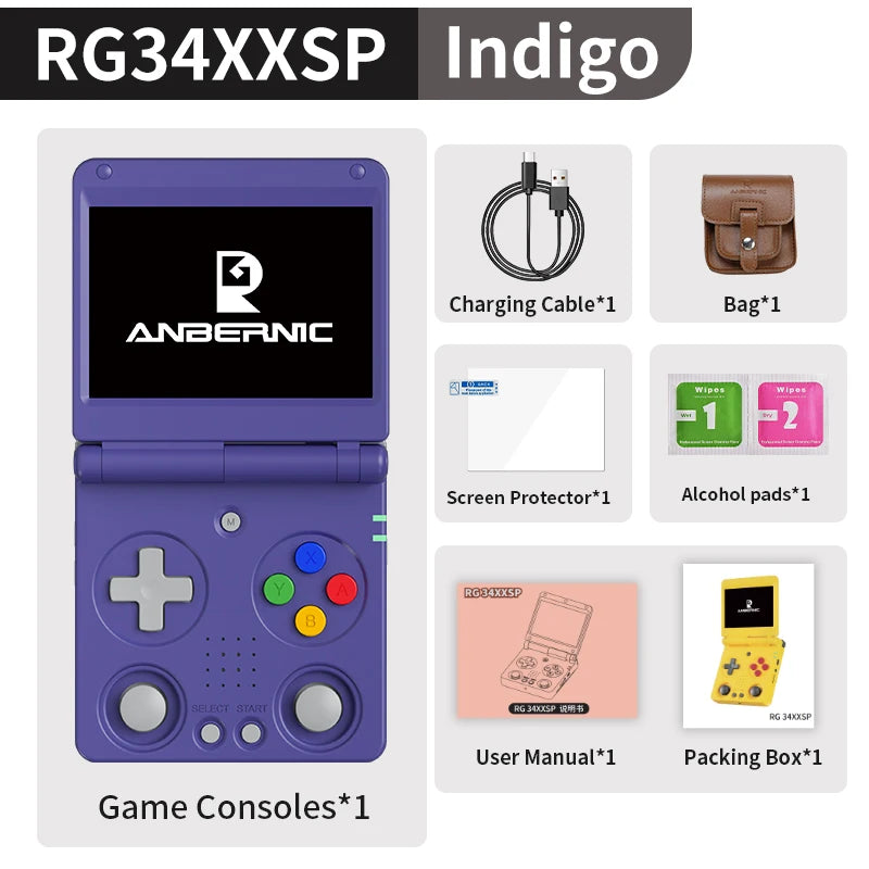 Flip Handheld Game Console
