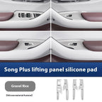 Fit For BYD Song Plus EV DMI 2020-2025 Central Control Panel Protective Pad Wireless Charging Silicone Pad Water Cup Holder Trim