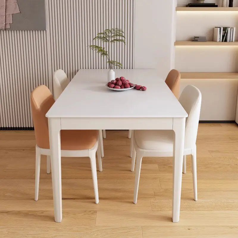 Kitchen Restaurant Dining Table Wall Luxury Extending Mid Century Dining Table Lounge Service Muebles Living Room Furniture