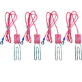 Electric Fence Alligator Clips Ground Connection For Farm Livestock Animals Energizer to Polywire Polytape Kits Cable Connectors