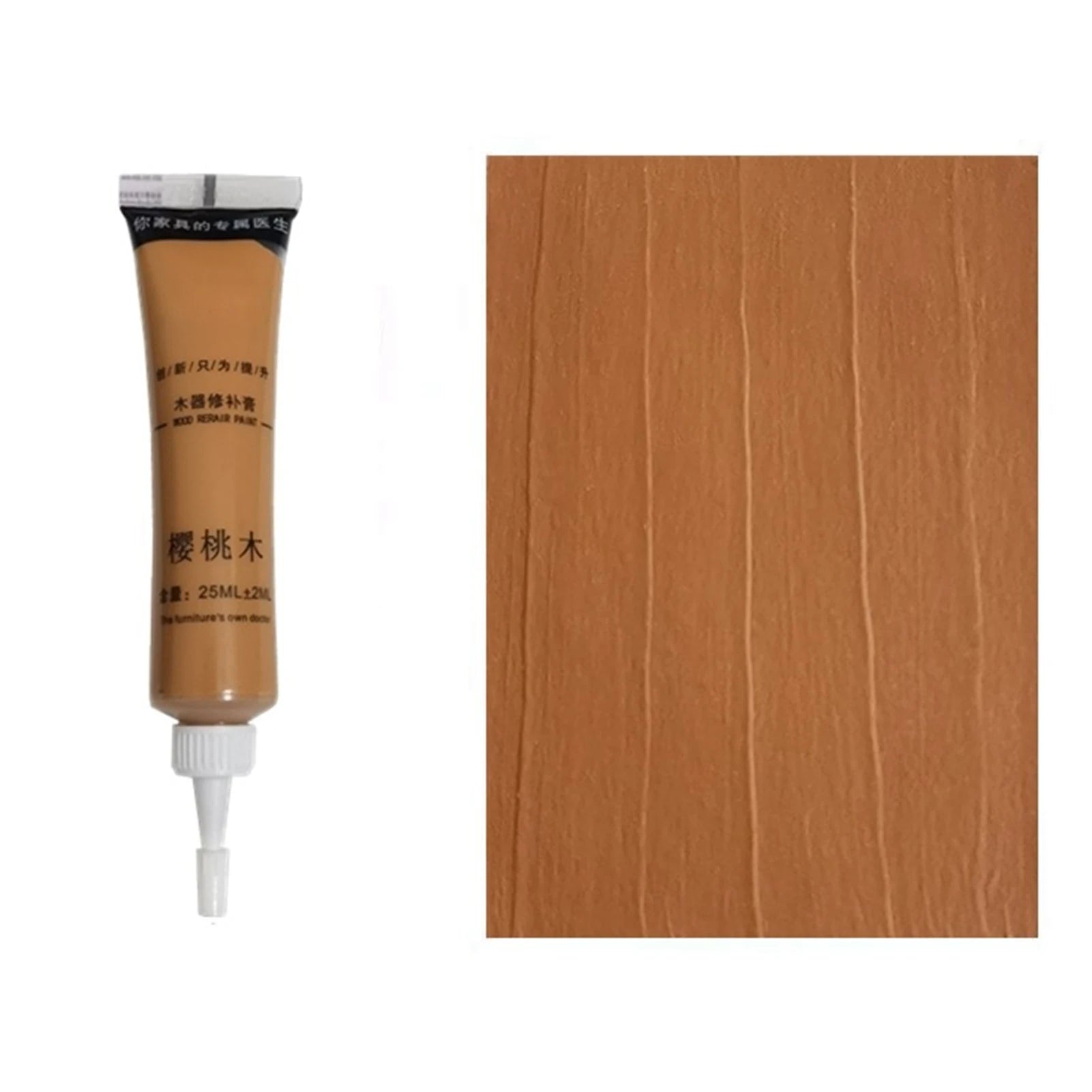 25g Wood Paint Repair Paste Scratches Cracks Restoring Cream For Wardrobes Desks Wooden Floors Wood Repair Wood Stain