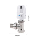 2025 New Automatic Thermostatic Radiator for VALVE Thermostat Temperature Control for VALVE Angle Floor Heating Special for Valv