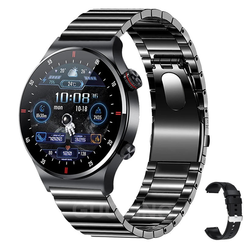 GPS Sports Smartwatch Men Health Monitoring With Heart Rate ECG + PPG 100+ Sports Modes NFC 2026 New Bluetooth Call Smart Watch