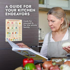Kitchen Conversion Chart Magnet Metric Cooking Chart Cute Baking Accessories Easier Cooking