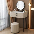 Rockboard Solid Wood Dressing Table Bedroom Modern Simple and Luxury Small 60 Mini 50cm Mesh Red Small Unit Makeup Table
