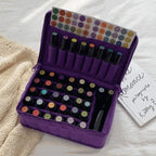 Essential Oil Case 38 Slots 5ML 10ML 15ML Perfume Oil Essential Oil Box Travel Portable Carrying Holder Nail Polish Storage Bag