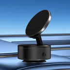 Versatile Magnetic Vacuum Suction Cup Phone Holder for MagSafe Phones