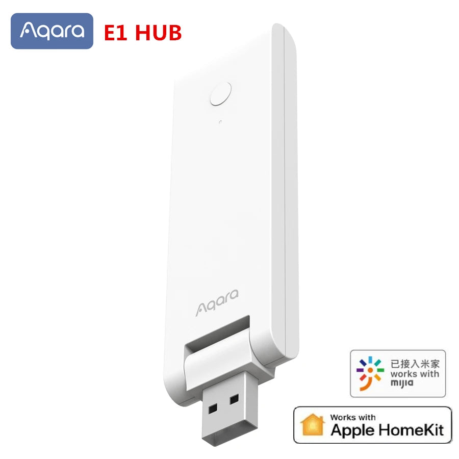 Aqara M1S Hub E1 Gateway With RGB LED Night Light ZigBee Wi-Fi 2.4G Siri Voice Remote Control Home Work Mijia HomeKit APP