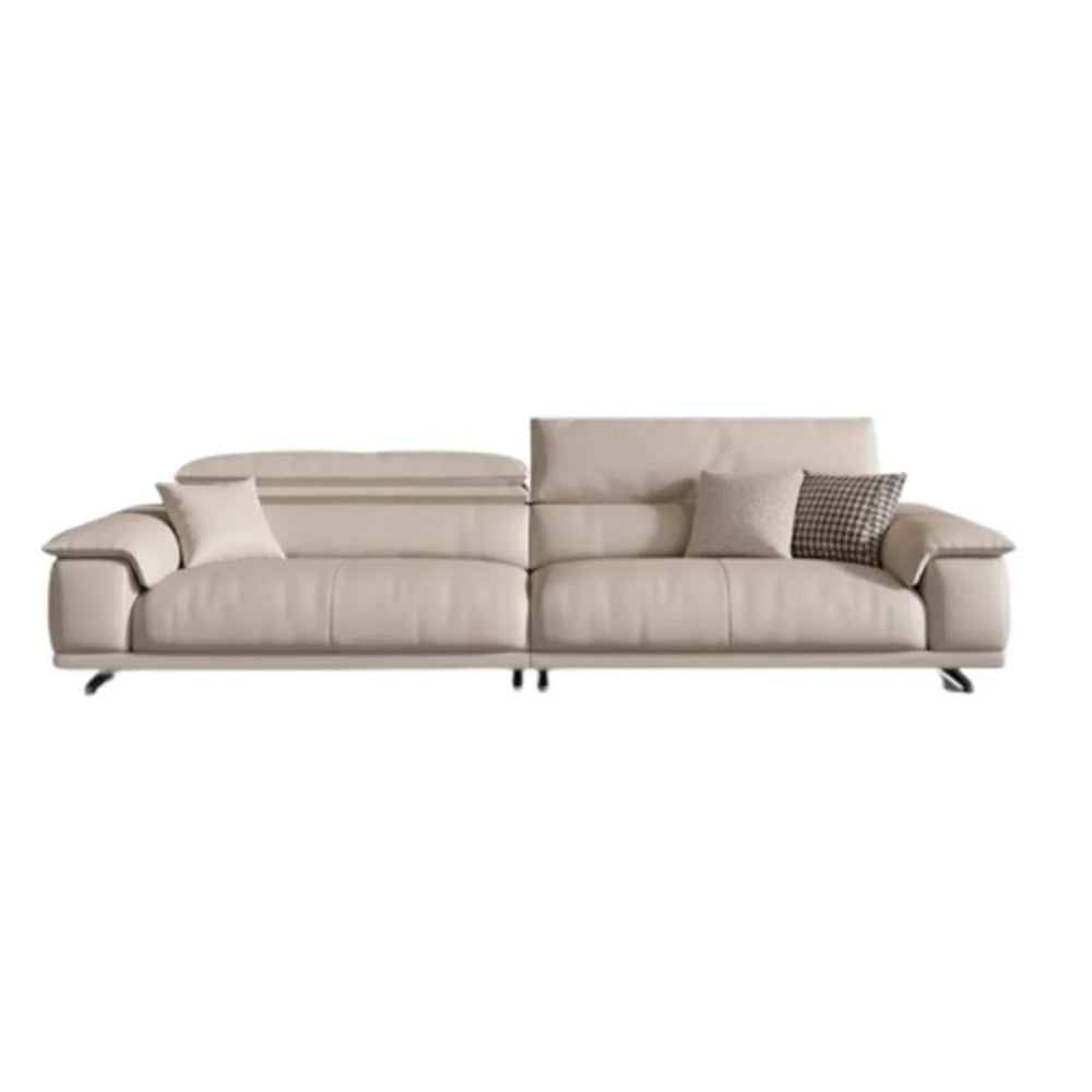Luxury Genuine Italian Leather Sofa