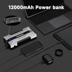 YESPER 1000A Car Jump Starter Power Bank 12000mAh Portable Battery Station For 8L/6L Car Emergency Booster Starting Device YJS15