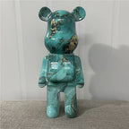 28-35CM Bear Figurines Home DecorationAccessories Modern Stvle Desk DecorationNordic Home Decor Living Room DecorationStatue