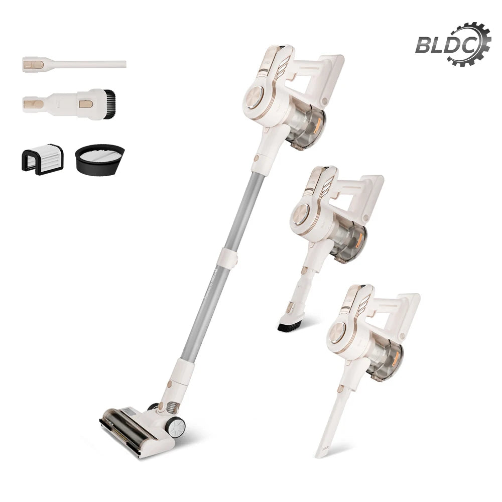 Cordless Vacuum Cleaner Hard Floor Carpets Pet Hair  Dual Motor Vacuum Cleaner Cleaning Machine Removable Battery