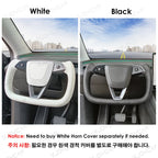 2025 Yoke Handle for New Model Y Juniper Heating Yoke Steering Wheel For Tesla Personalized Racing Leather Customized Accessory