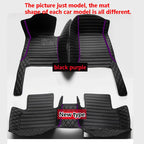 Car Floor Mat For Custom For Haval H6 2023 Automobile Rugs Non-Slip Leather Man Full Set Luxury Woman Foot Pads Auto Accessory