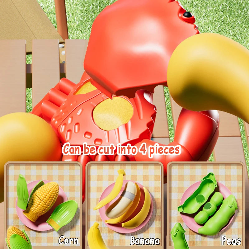 Children Pretend Play Cut Fruit Game Simulation Kitchen Toy Play House Make Pizza Vegetables Cook Set Girl Interactive Toys Gift