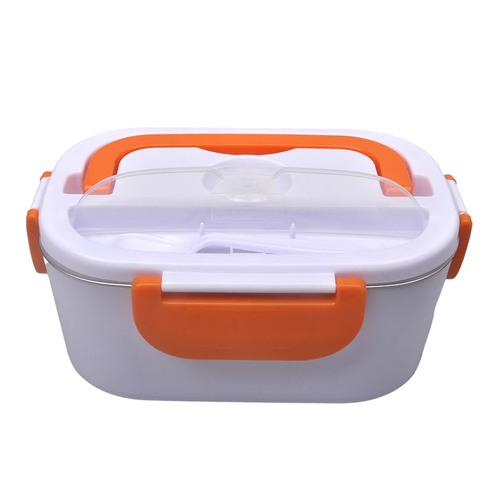 Portable Electric Food Warmer Heater, 12-24V 110/220V Lunch Box For Home Car Use, Food Container Rice Container Dinnerware Sets