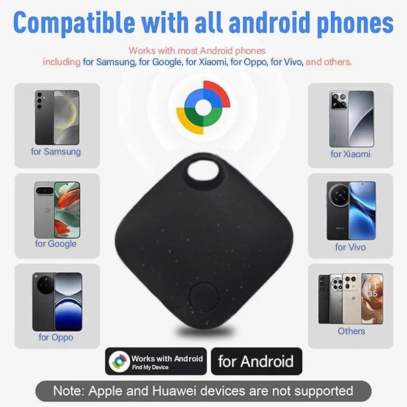 New Mini GPS Tracker Anti-Lost Pet Kids Wallet Key bag Positioning Smart Bluetooth Find Locator Tag Alarm Reminder For  Android