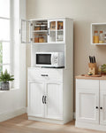 VASAGLE Buffet Multi-purpose wardrobe, storage wardrobe, adjustable shelves