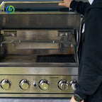 Customized Wholesale Stainless Steel Outdoor Kitchen Gas Grill Kitchen Cabinet and BBQ Grill