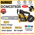 DEWALT DCMCST635 Cordless 35CM Top Handle Chainsaw 60V MAX Brushless High-Speed Lithium Electric Chainsaw Garden Power Tool
