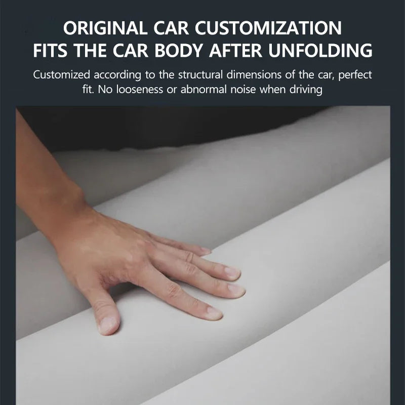 Tesla Model Y (2021-2025) Car Inflatable Mattress w/ Air Pump - Trunk Camping Air Bed