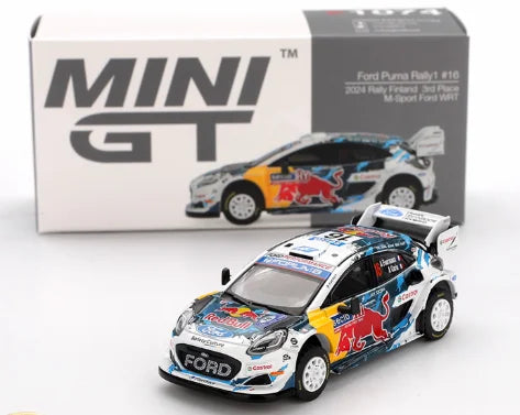 In Stock Minigt 1108# 1:64 M4 Gt3 No. 91 Limited Edition Realistic Alloy Miniaturized Die-Cast Car Model Custom Children'S Gifts