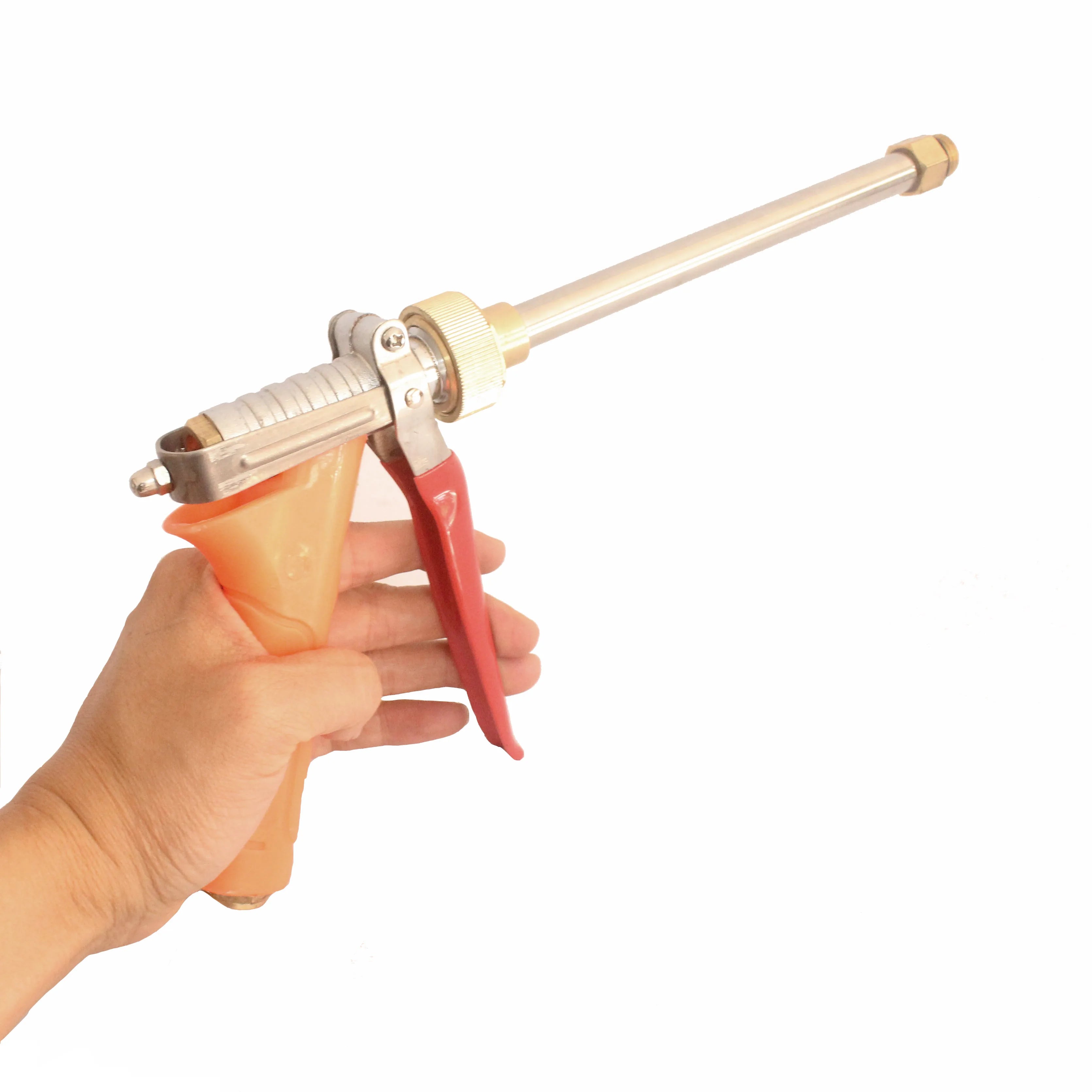 Fan Shaped High-pressure Spray Gun Large Area Combined Orchard Greenhouse Atomization Hand Pressure Sprinklers 1/4'' Adapter