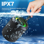 Ohayo X3 Portable Waterproof Bluetooth Speaker with Big Bass and 40W 360-Degree Sound,IP67 Waterproof Speaker,Support TF&AUX in