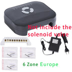 6 Zone WIFI Connect Tuya Smart Home Watering Timer and Garden Irrigation Controller Water solenoid Valve Irrigation Timer System