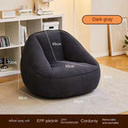 X&D Bean Bag Lazy Corduroy Comfortable Sofa Single Bed Tatami Bedroom Balcony Casual Lightweight Small Sofa Living Room 2024 New