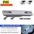 Quick Charger USB Shunt HUB For Tesla Model 3 Model Y 27W Intelligent Docking Station Car Adapter Powered Splitter Extension