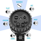 Expandable Garden Hose Water Gun 7 Spray Modes Leak-Proof Kink-Free Lightweight Magic Hose for Watering Washing Cleaning