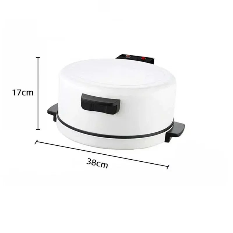 Houselin Elektrische Pizza Maker,Aanrecht Pizza Oven Home  Steak Maker,Met Indicator Licht Steak Brood Pizza Koker,220-240V