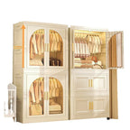 Dressers Bedroom Furniture Home Folding Wardrobe Household Children Wardrobe Home Bedroom Dwvo Storage Drawer Storage Cabinet