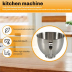 ABKJ-Stainless Steel Bowl For Kitchenaid Classic&Artisan Series 4.5-5 QT Tilt-Head Mixer, 5 Quart 304 Stainless Steel Bowl