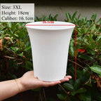 10pcs Thickened Flowerpot High-Waisted Round ，Plant Pot Reusable Succulents Plant Vientiane Basin Home Office Decor Garden Tool