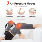 Electric Leg Massager 3-Speed Hot Compress Thigh Calf Massage Relax Muscles Relieve Fatigue Promote Blood Circulation