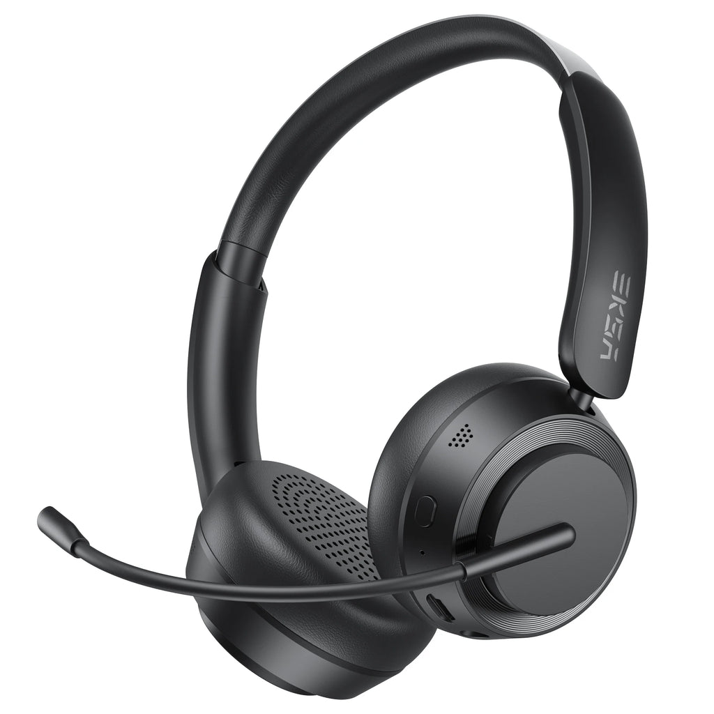 EKSA H35 Wireless Headphones Bluetooth 5.4 Headset For Call Center Office  25H Long Life Noise Cancelling Mic