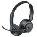 EKSA H35 Wireless Headphones Bluetooth 5.4 Headset For Call Center Office  25H Long Life Noise Cancelling Mic