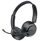 EKSA H35 Wireless Headphones Bluetooth 5.4 Headset For Call Center Office  25H Long Life Noise Cancelling Mic