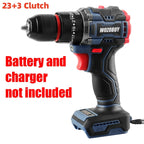 16.8V/21V Cordless Drill ,10MM 3/8'' Keyless Chuck,1.3Ah Li-Ion Battery,2 Variable Speed for assembling, repairing and DIY