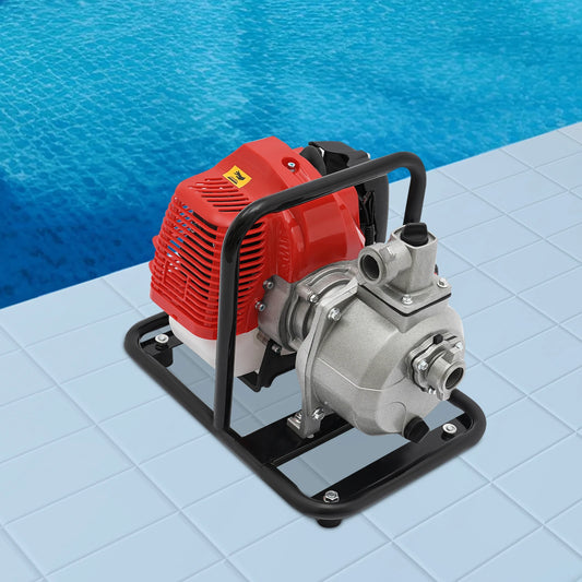 2 Stroke 43CC Gasoline Engine Water Pump Hand-pulled Startup 1.25KW Single Cylinder Floor Mounted