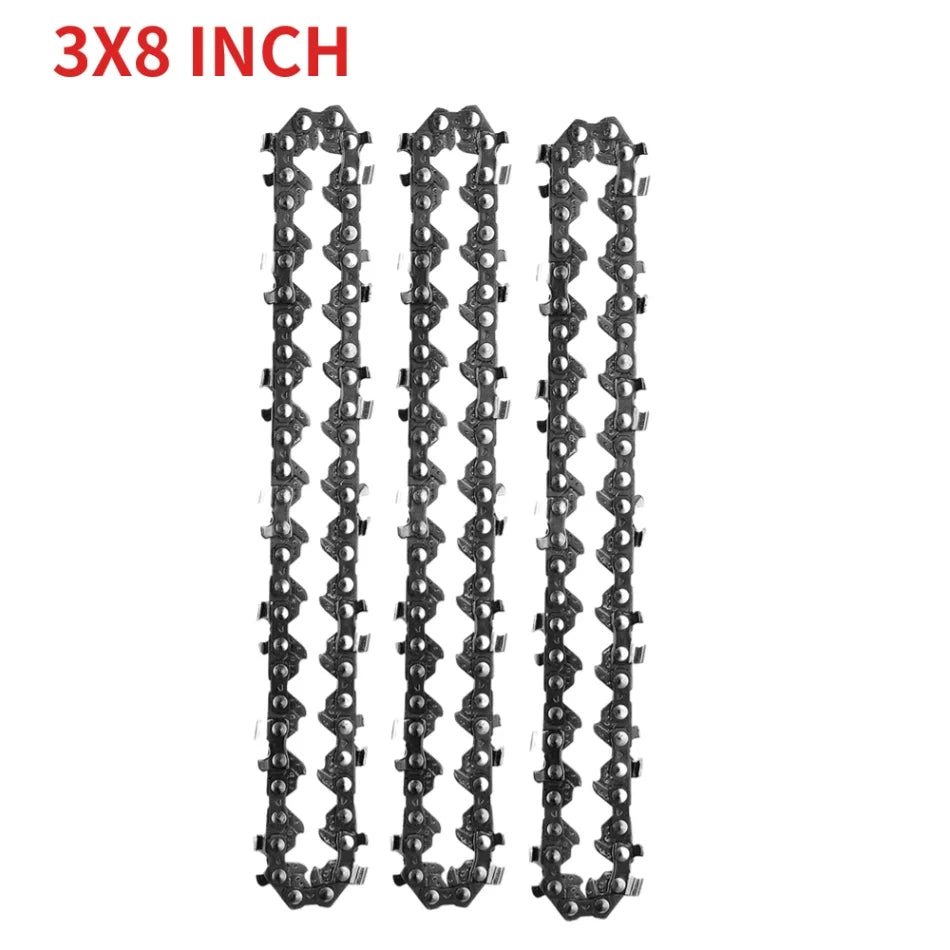 4 Inch 6 8 Inch Mini Steel Chainsaw Chains Electric Chainsaws Accessory Chains Replacement Mini Electric Chainsaw Chains