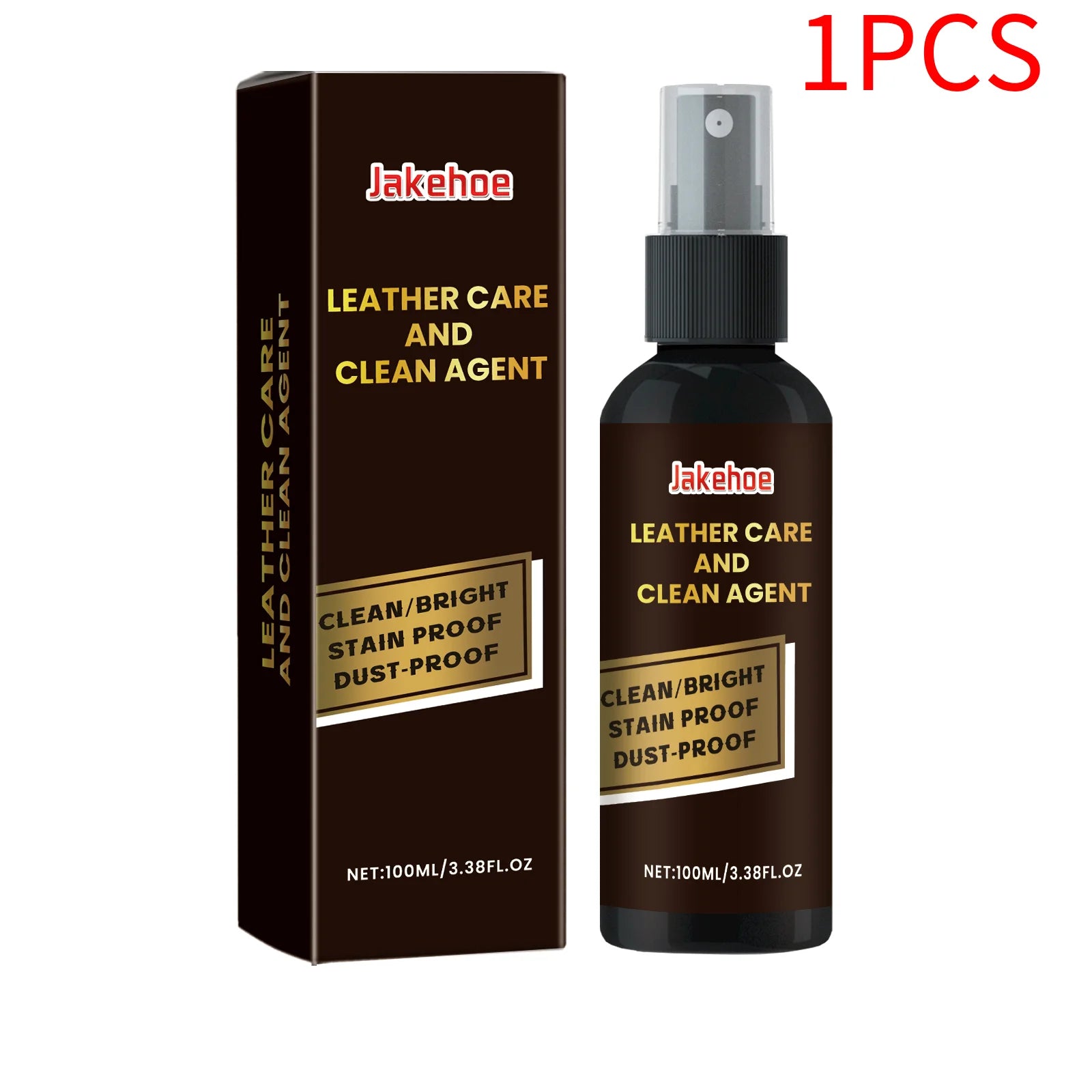 100/200ml Leather Jacket Cleaner & Conditioner - Professional Grade for Jackets, Sofas & Bags - Stain Remover, Restores Color
