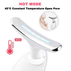 3 Colors/7 Colors Face Neck Massager Facial Lift Three Light Modes Electric Skin Tightening Device LED Beauty Instrument