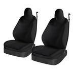 Seat Cover For Tesla Model 3 / Y Front Seat Cover Spring Summer White/Black 4mm Thick Polyester Fiber Car Interior Accessories