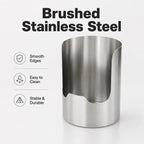 Stainless Steel Lid and Utensil Holder, Multipurpose Kitchen Organizer for Spoons, Ladles, Cutting Boards