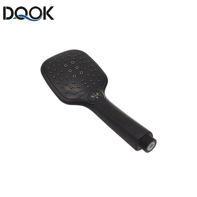Shower Head Water Saving Flow 360 Degrees Rotating With Small Fan ABS Rain High Pressure spray Nozzle Bathroom Accessories