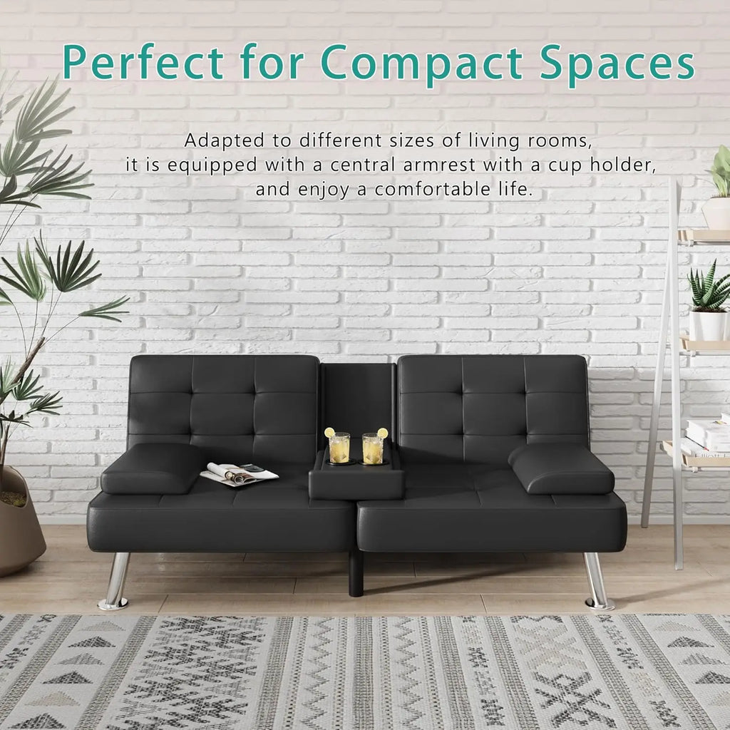 Modern Folding Futon Sofa Bed